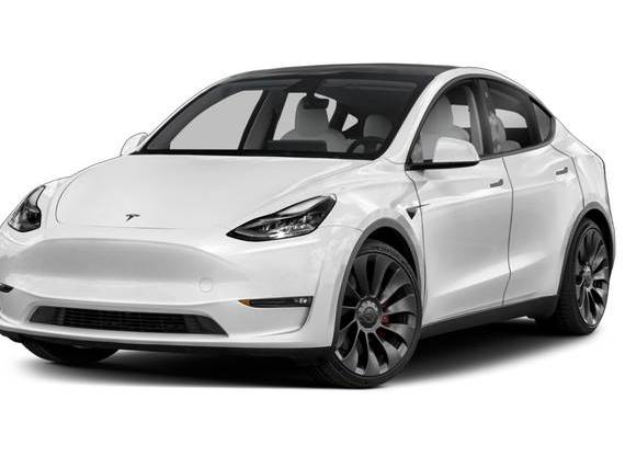 TESLA MODEL Y 2022 7SAYGDEE7NF357021 image